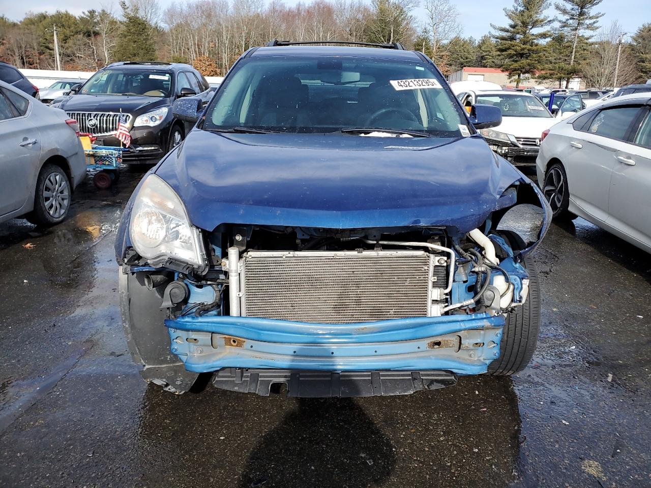 2010 Chevrolet Equinox VIN 2CNFLEEW6A6402380 Copart auction photo, front end damage thumbnail 5