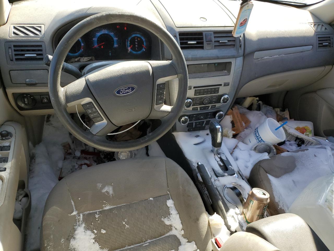 2010 Ford Fusion VIN 3FAHP0HA8AR347692 Copart auction photo, all over damage thumbnail 8