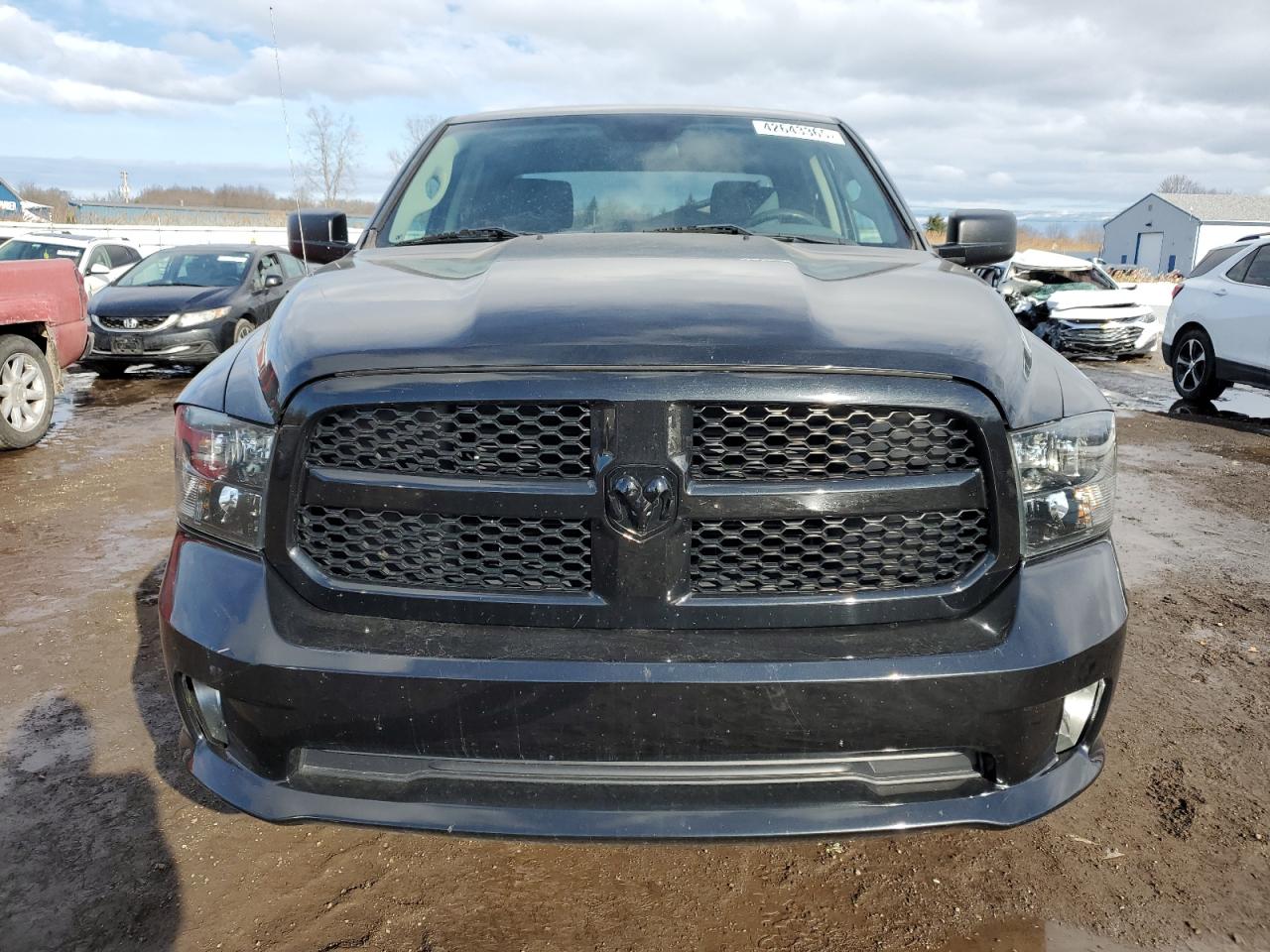 2017 RAM 1500 VIN 1C6RR7KG3HS507076 Copart auction photo, rear end damage thumbnail 5