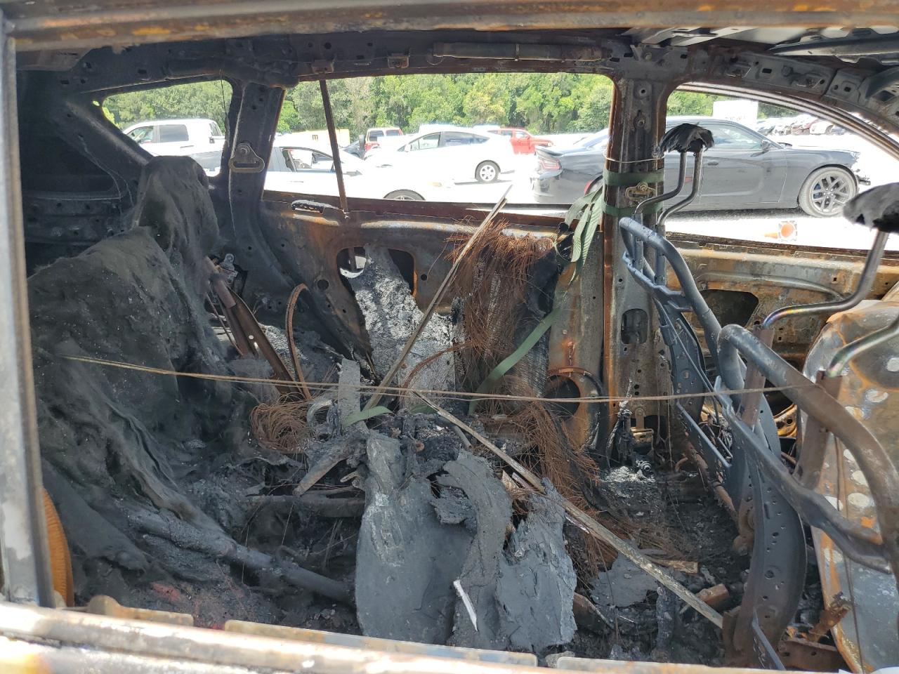2015 Toyota RAV 4 VIN 2T3BFREV8FW248596 Copart auction photo, burn damage thumbnail 10