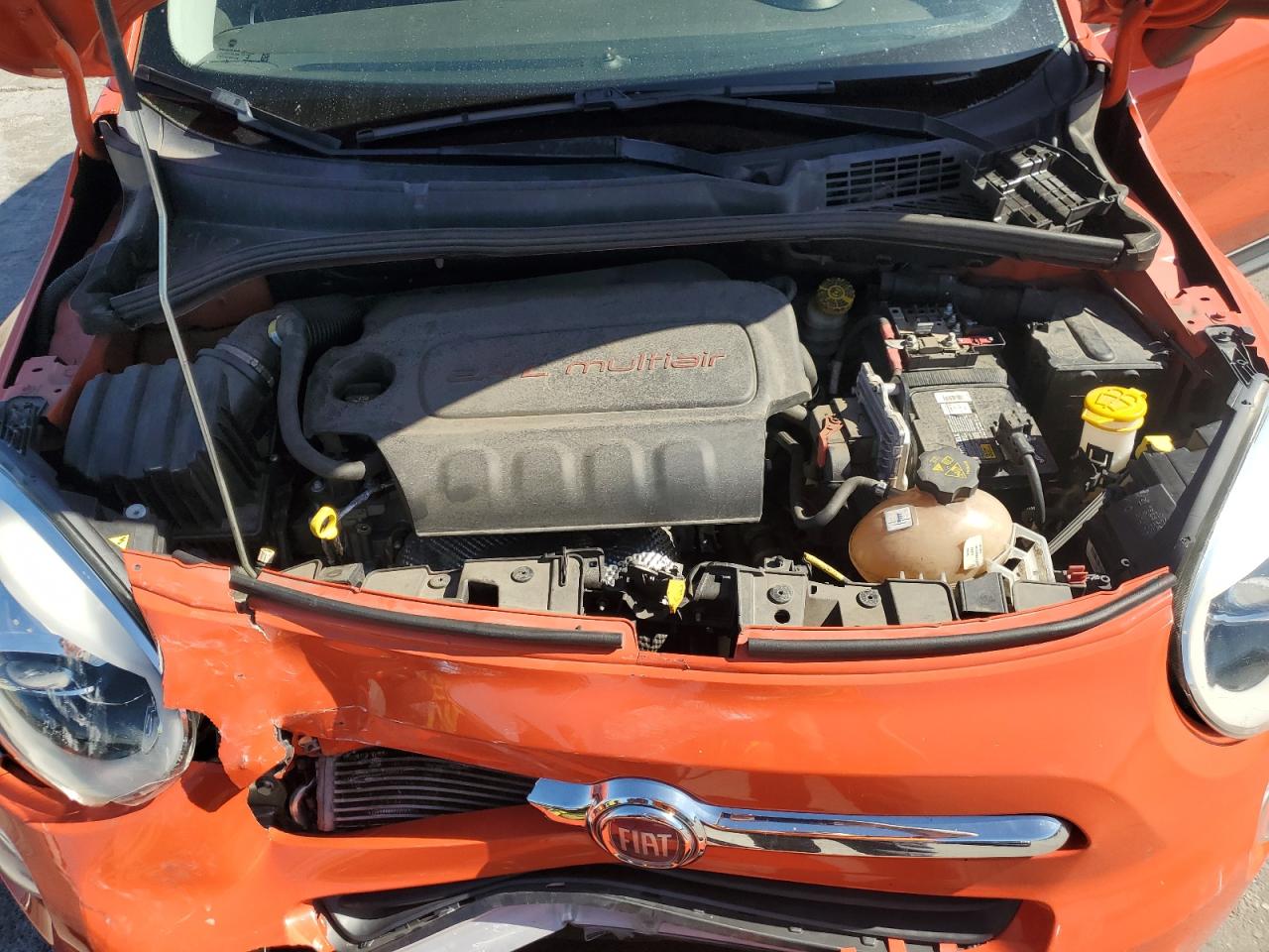 2016 Fiat 500 VIN ZFBCFXAT5GP499279 Copart auction photo, front end damage thumbnail 11