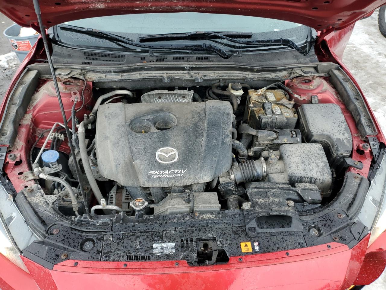 2016 Mazda 3 VIN 3MZBM1V70GM295873 Copart auction photo, rear end / undercarriage damage thumbnail 11