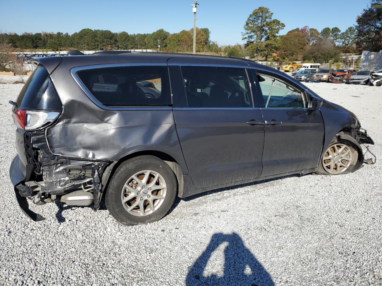 2021 Chrysler Voyager VIN 2C4RC1DG4MR524338 Copart auction photo, all over damage thumbnail 3