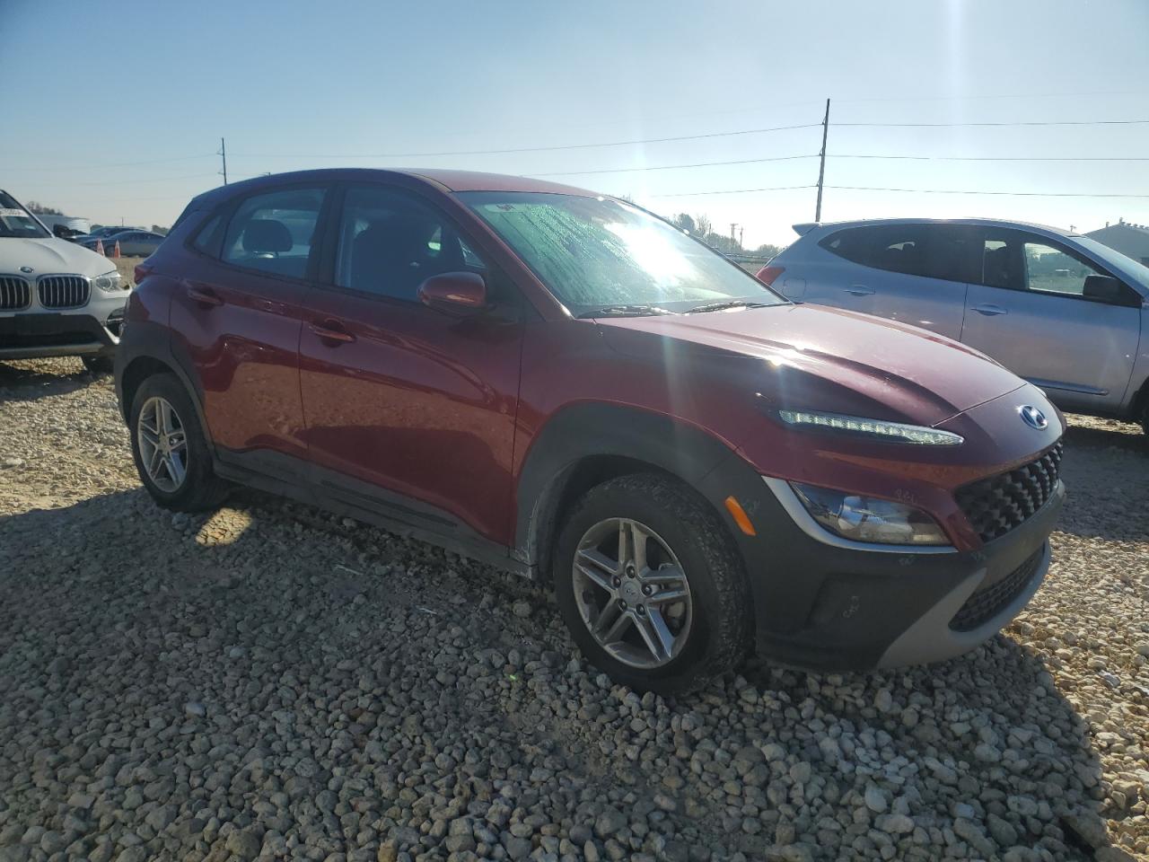 2023 Hyundai Kona VIN KM8K22AB0PU040916 Copart auction photo, side damage thumbnail 4