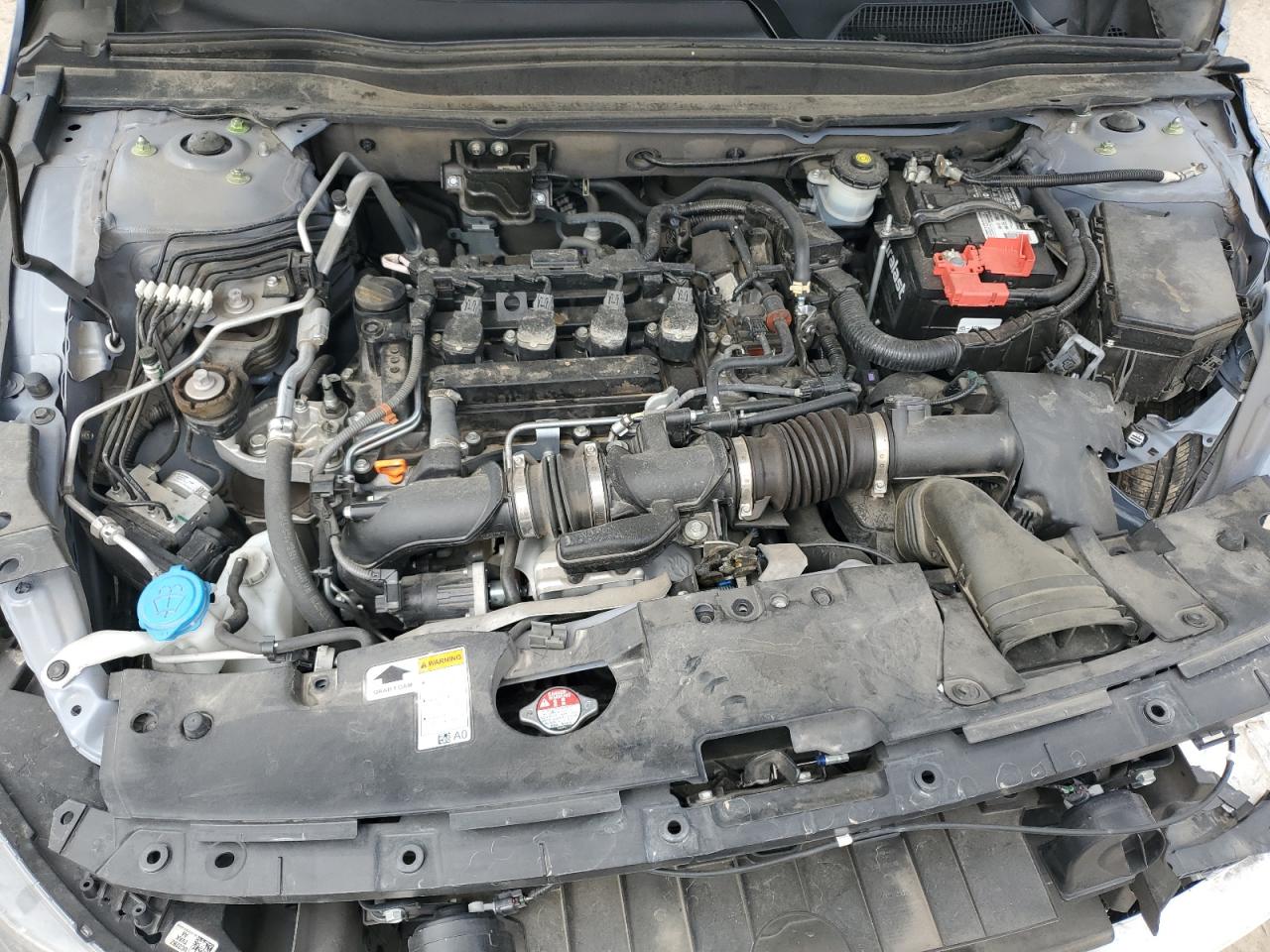 2022 Honda Accord VIN 1HGCV1F31NA041813 Copart auction photo, front end / rear end damage thumbnail 11