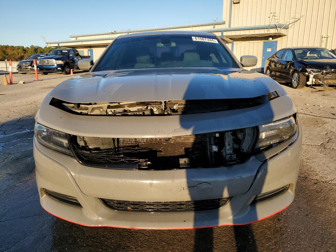 2018 Dodge Charger VIN 2C3CDXBG6JH173463 Copart auction photo, front end damage thumbnail 5