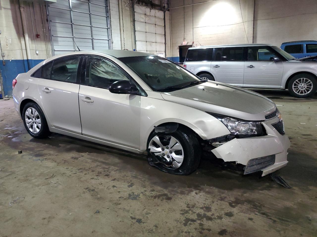 2013 Chevrolet Cruze VIN 1G1PA5SH9D7147368 Copart auction photo, front end damage thumbnail 4