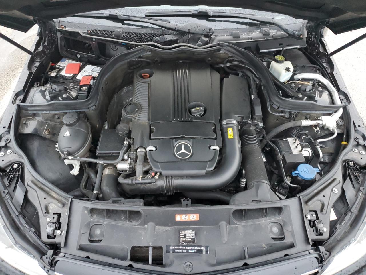 2015 Mercedes-Benz C-klasse VIN WDDGJ4HB3FG421371 Copart auction photo, water/flood damage thumbnail 11