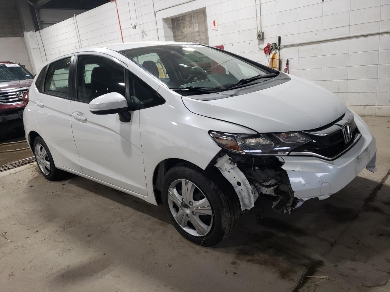2019 Honda Fit VIN 3HGGK5H49KM730410 Copart auction photo, front end / side damage thumbnail 4