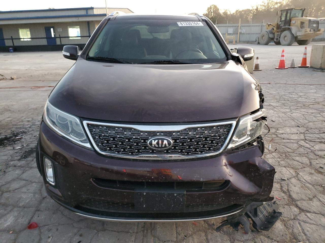 2015 KIA Sorento VIN 5XYKWDA71FG630607 Copart auction photo, side / front end damage thumbnail 5