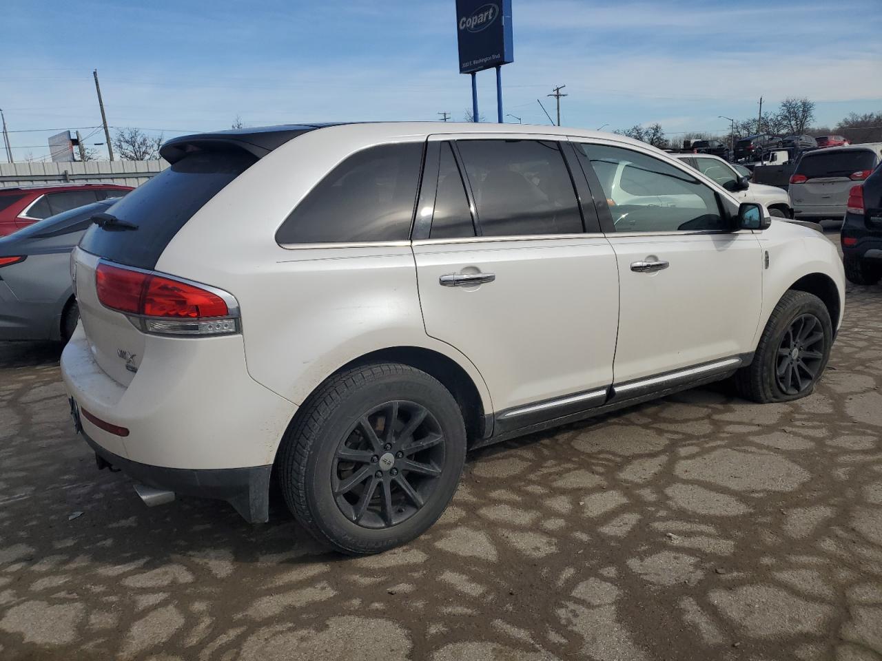 2013 Lincoln MKX VIN 2LMDJ8JK3DBL27977 Copart auction photo, front end damage thumbnail 3
