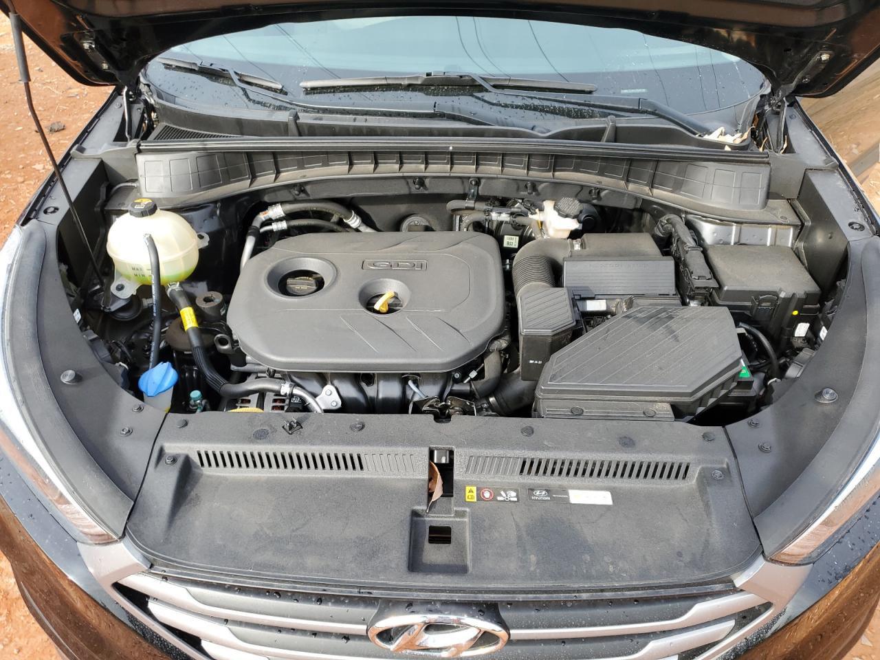 2018 Hyundai Tucson VIN KM8J3CA44JU660188 Copart auction photo, vandalism damage thumbnail 13