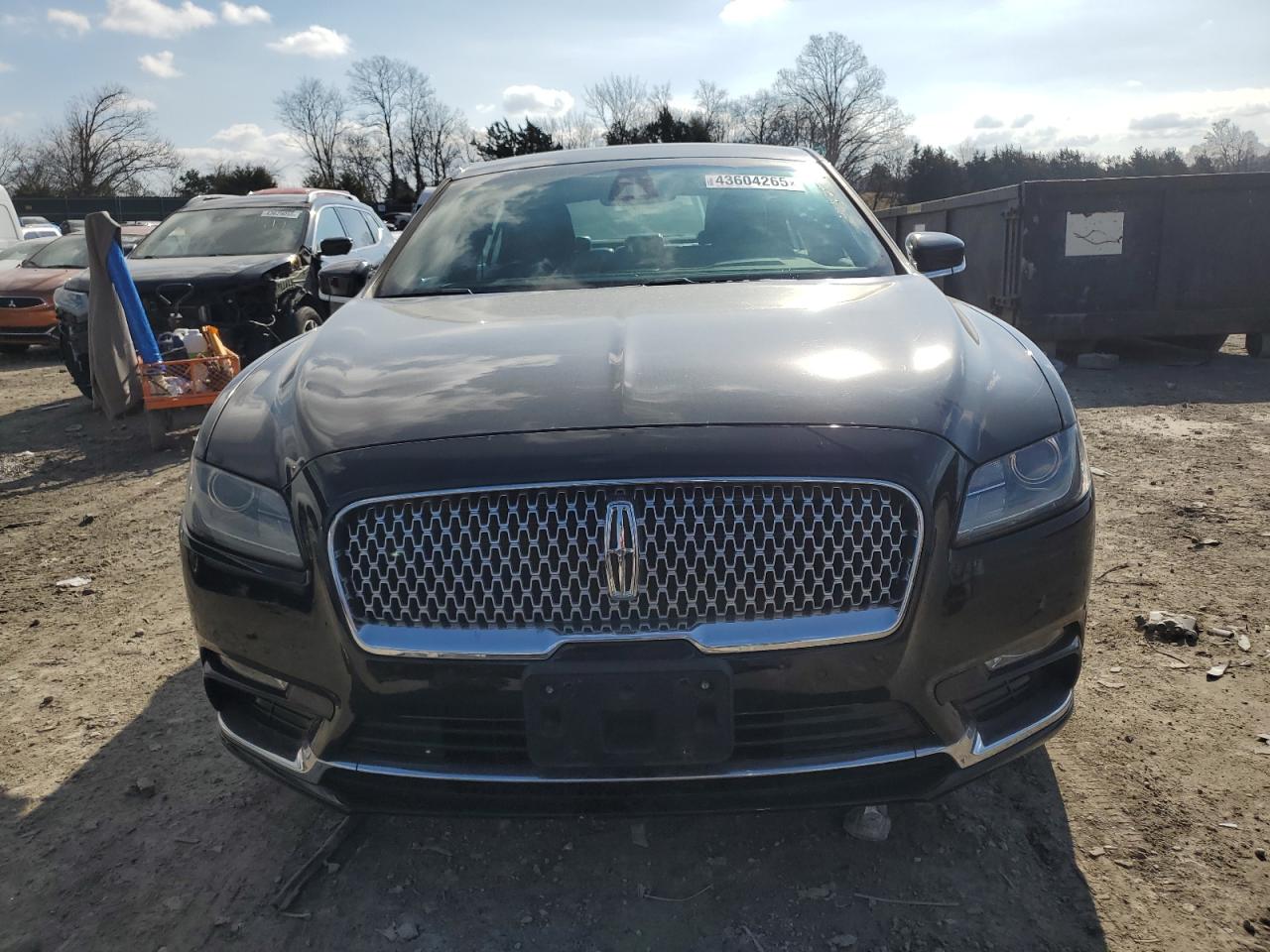 2017 Lincoln Continental VIN 1LN6L9TK2H5630860 Copart auction photo, rear end damage thumbnail 5