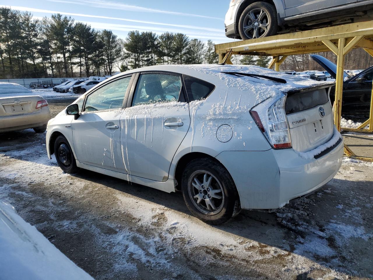 2010 Toyota Prius VIN JTDKN3DU8A5176761 Copart auction photo, front end damage thumbnail 2
