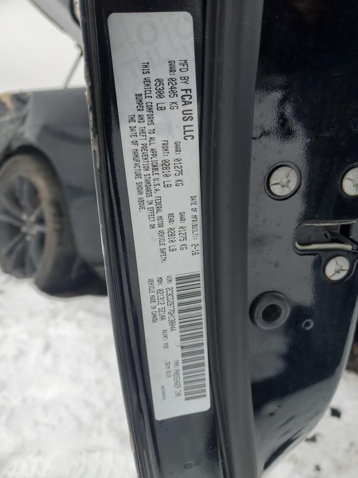 2016 Dodge Challenger VIN 2C3CDZBT7GH138044 Copart auction photo, front end damage thumbnail 12