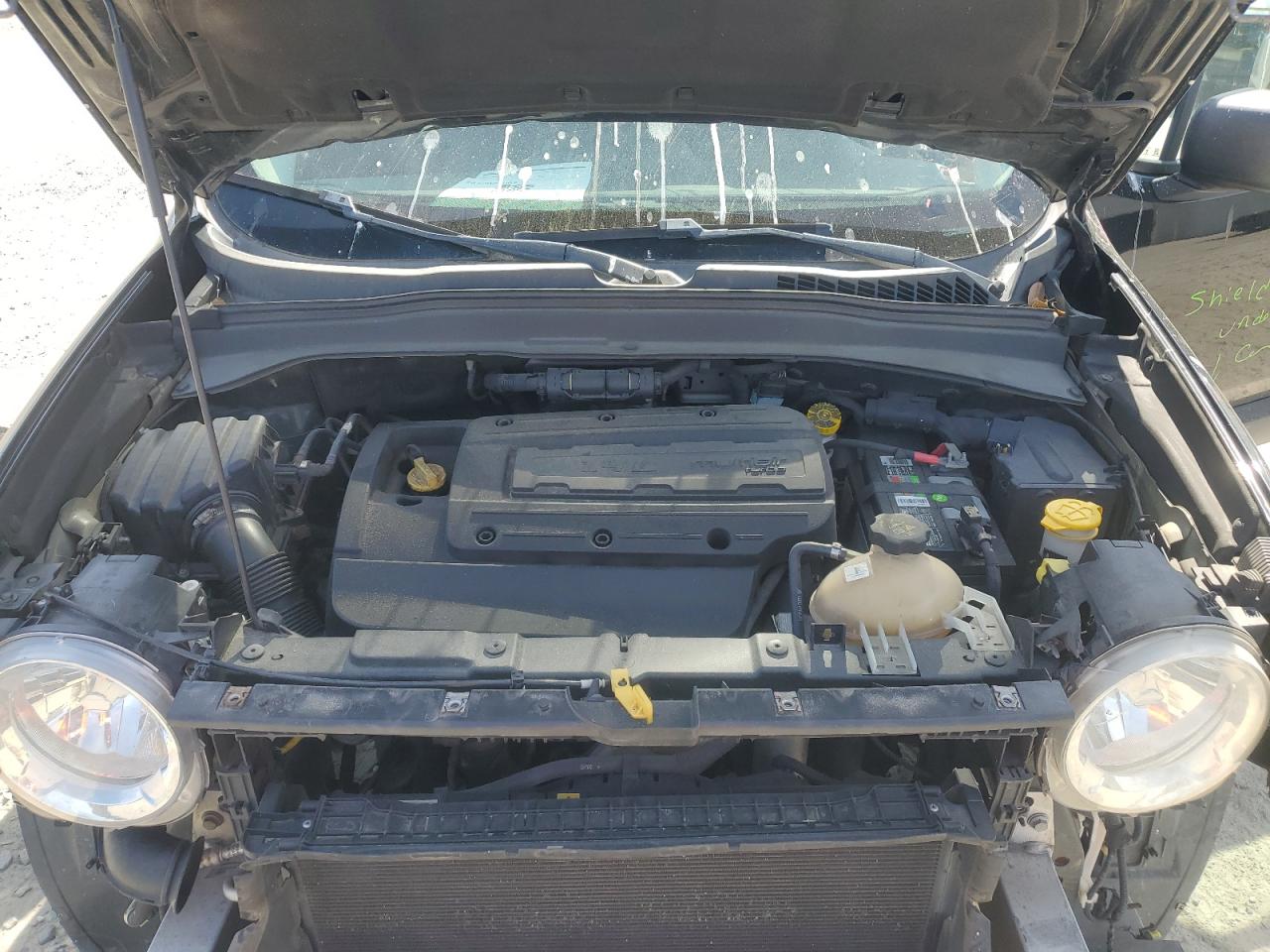 2017 Jeep Renegade VIN ZACCJAAH5HPE97377 Copart auction photo, undercarriage damage thumbnail 12