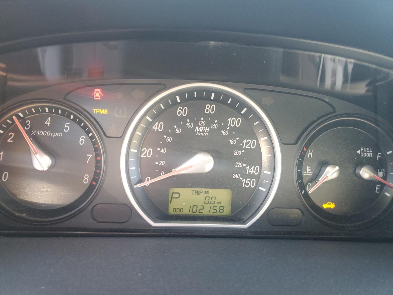 2008 Hyundai Sonata VIN 5NPET46C68H365786 Copart auction photo, front end / rear end damage thumbnail 9