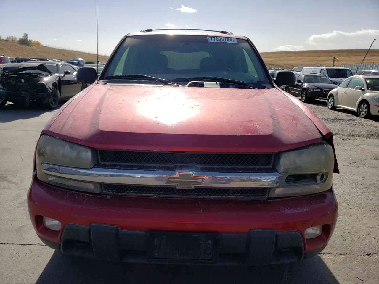2003 Chevrolet TrailBlazer VIN 1GNDT13S332155654 Copart auction photo, front end / side damage thumbnail 5
