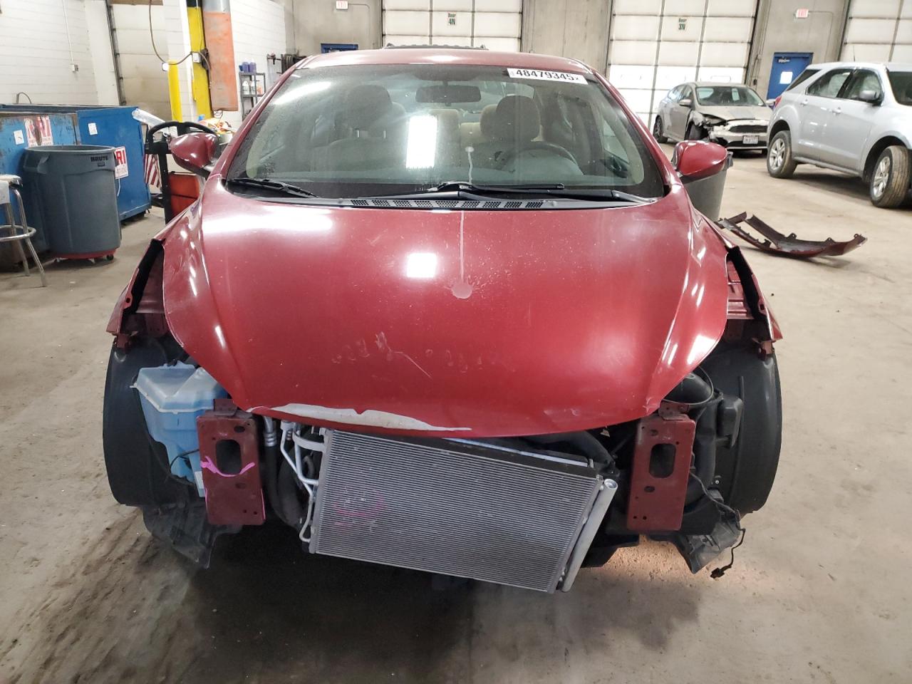 2013 Hyundai Elantra VIN 5NPDH4AE3DH376535 Copart auction photo, front end damage thumbnail 5