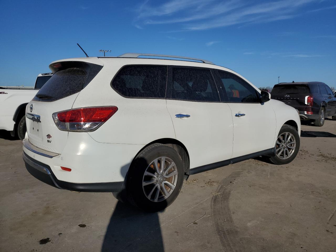 2014 Nissan Pathfinder VIN 5N1AR2MN1EC684778 Copart auction photo, mechanical damage thumbnail 3