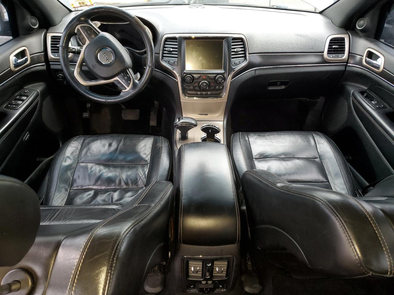 2014 Jeep Grand Cherokee VIN 1C4RJFBG6EC237437 Copart auction photo, undercarriage / side damage thumbnail 8