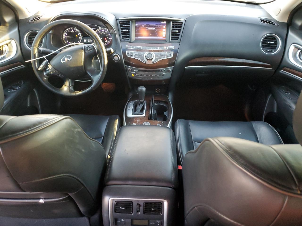 2015 Infiniti QX60 VIN 5N1AL0MN9FC547756 Copart auction photo, rear end / front end damage thumbnail 8