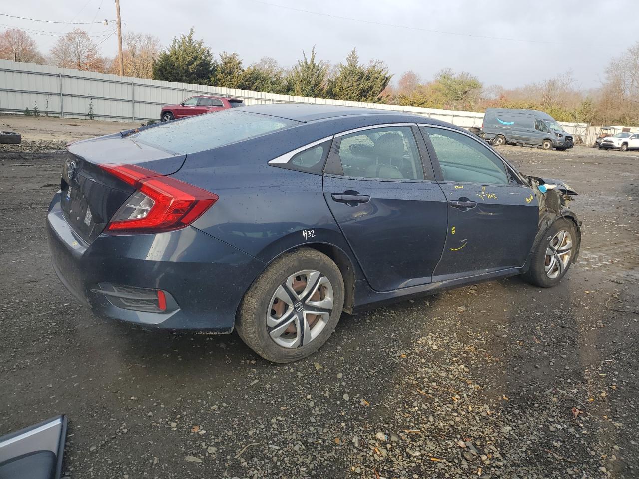 2016 Honda Civic VIN 19XFC2F53GE239740 Copart auction photo, front end / minor dent/scratches damage thumbnail 3