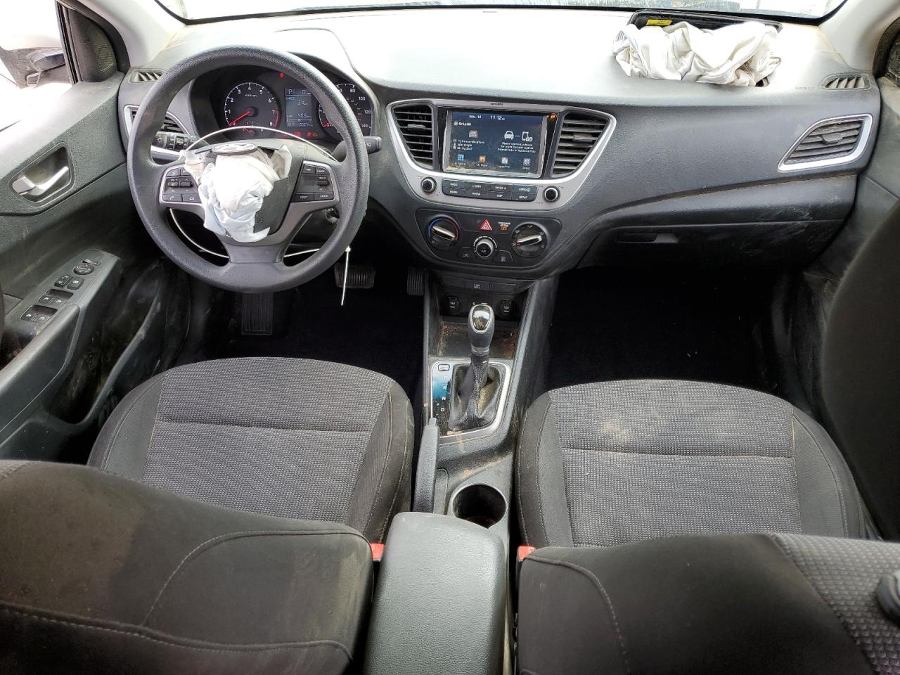 2019 Hyundai Accent VIN 3KPC24A35KE051799 Copart auction photo, front end / undercarriage damage thumbnail 8