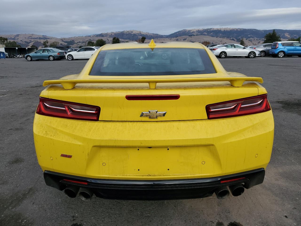 2017 Chevrolet Camaro VIN 1G1FH1R75H0151090 Copart auction photo, vandalism damage thumbnail 6
