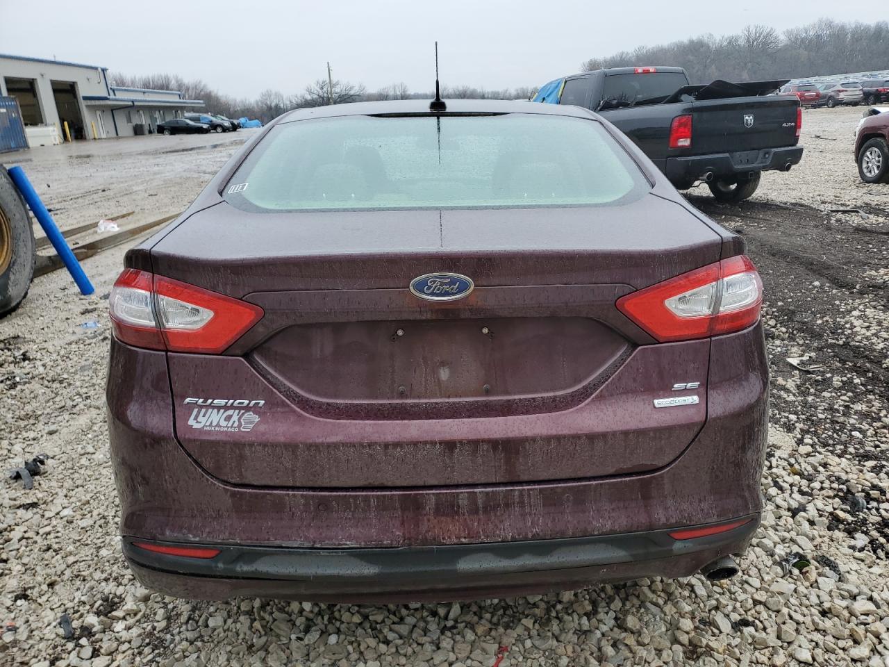 2013 Ford Fusion VIN 3FA6P0HR2DR114540 Copart auction photo, all over damage thumbnail 6