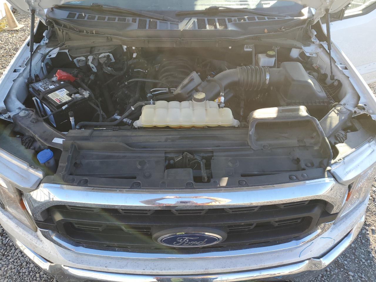 2022 Ford F-150 VIN 1FTFW1E54NKE66710 Copart auction photo, front end / side damage thumbnail 11
