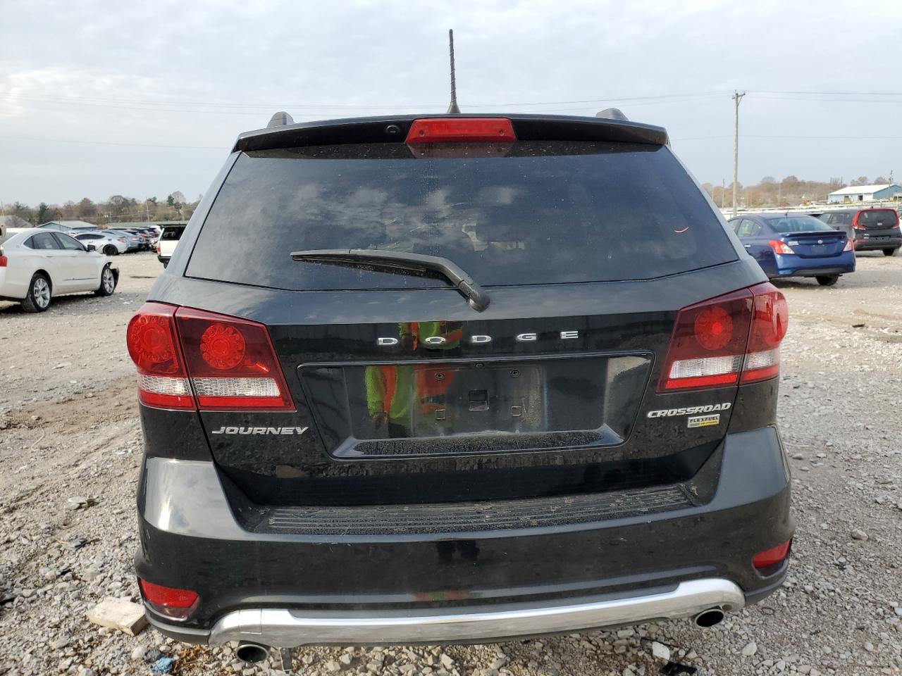2019 Dodge Journey VIN 3C4PDCGG3KT783151 Copart auction photo, top/roof damage thumbnail 6