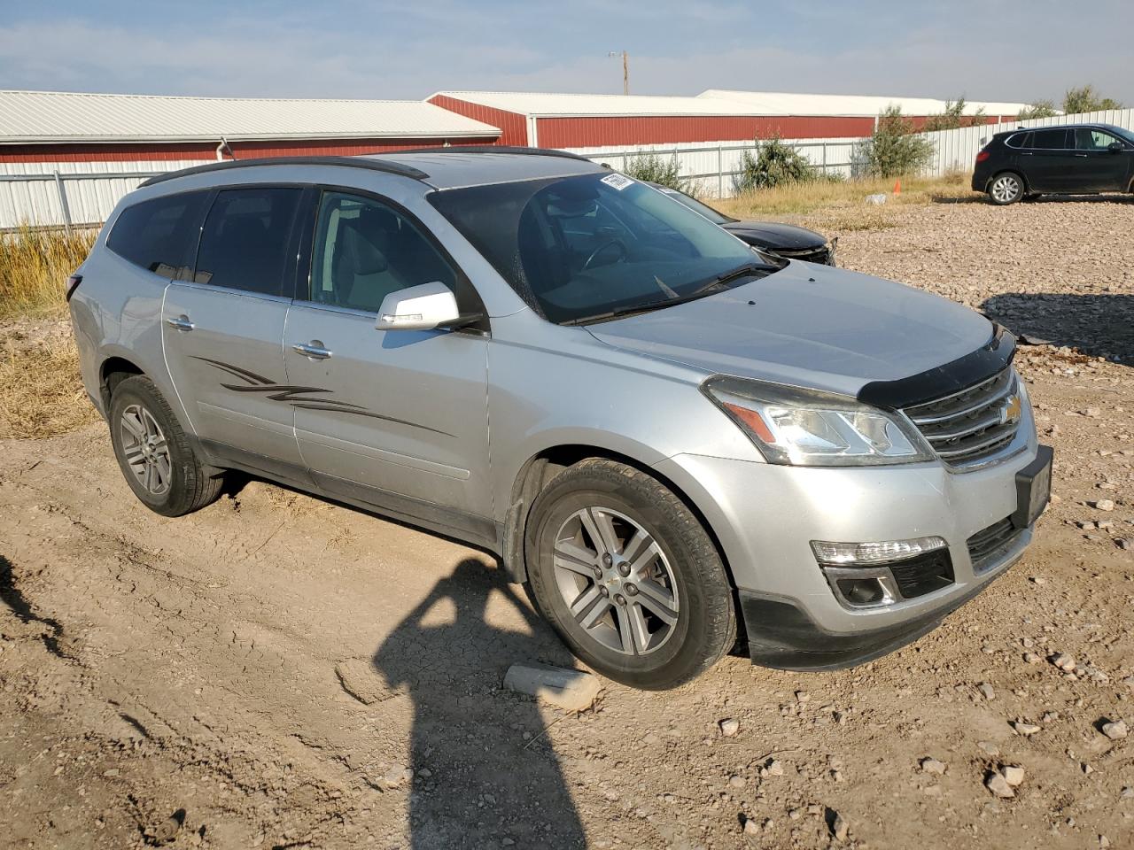2015 Chevrolet Traverse VIN 1GNKVHKD2FJ379229 Copart auction photo, hail damage thumbnail 4