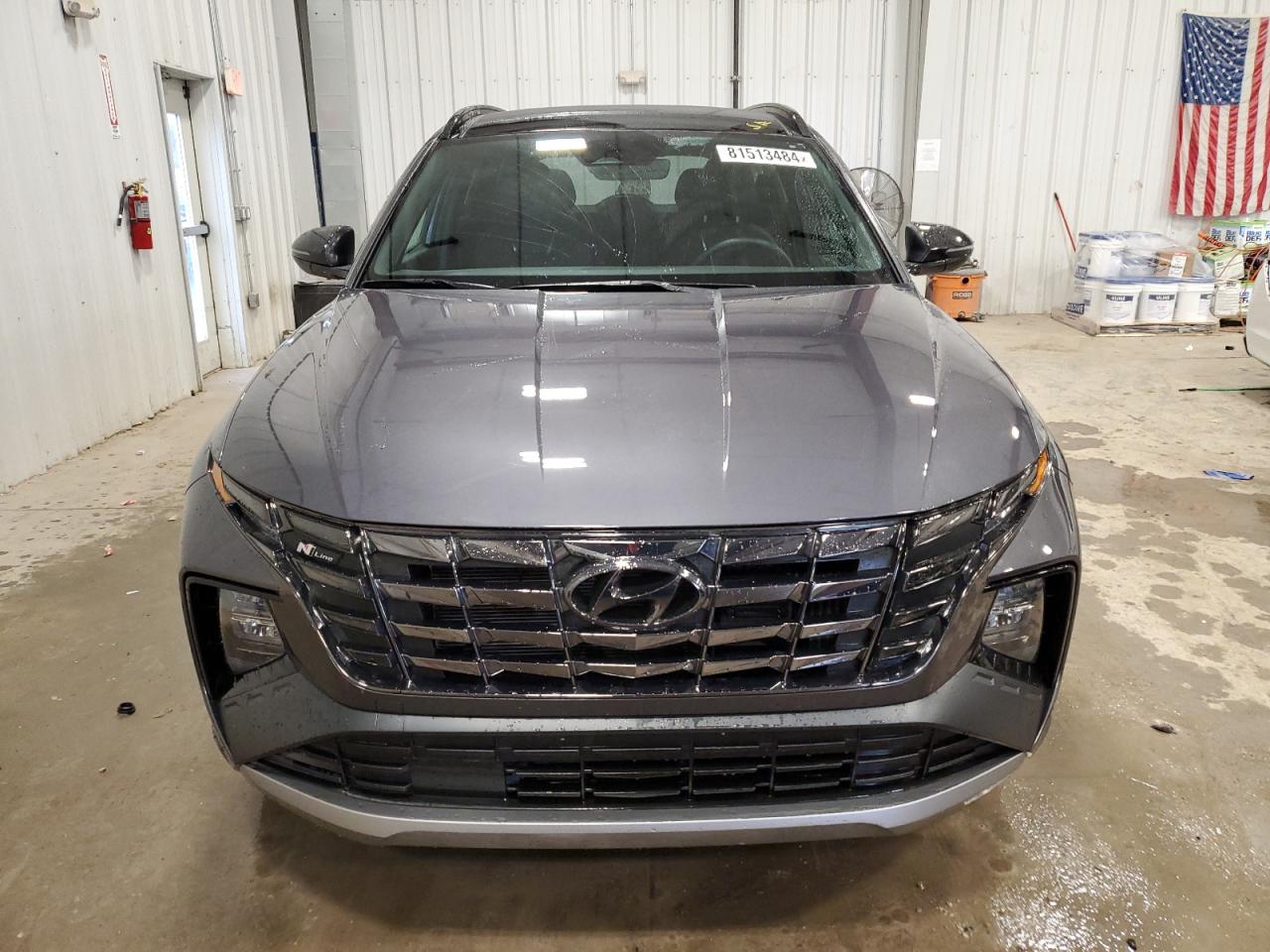 2024 Hyundai Tucson VIN KM8JFCD15RU161744 Copart auction photo, side damage thumbnail 5