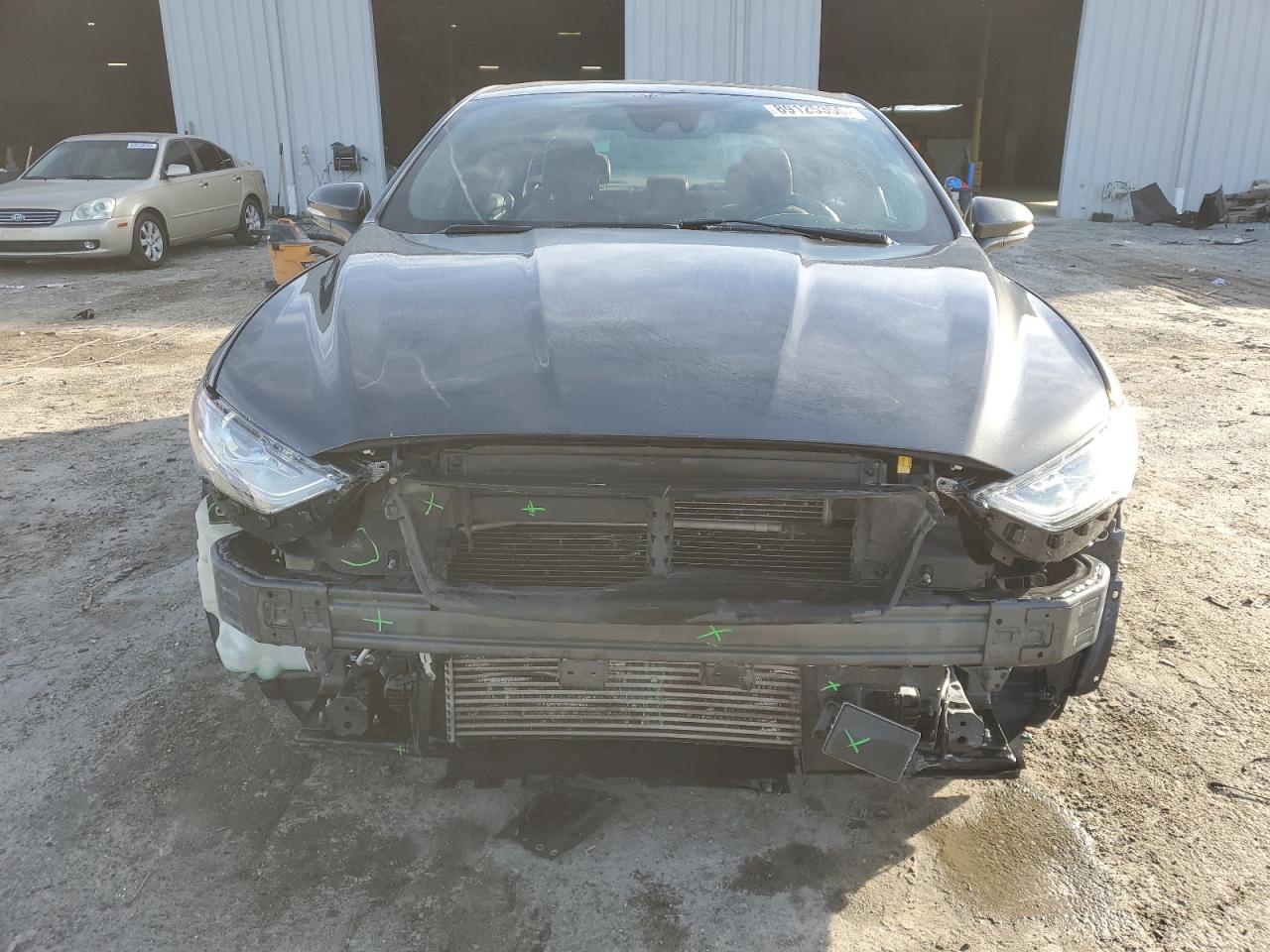 2020 Ford Fusion VIN 3FA6P0K96LR152344 Copart auction photo, front end damage thumbnail 5
