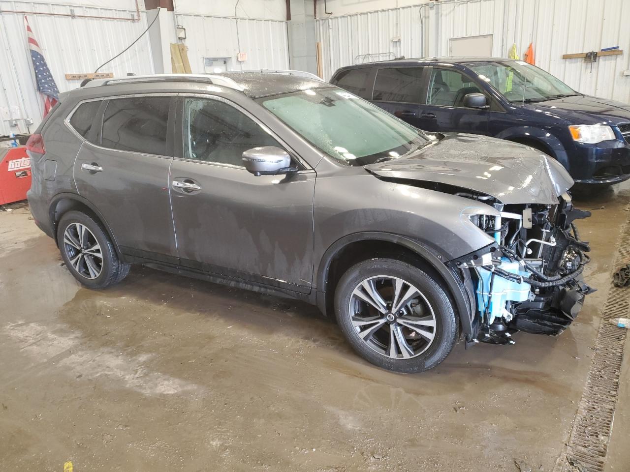 2020 Nissan Rogue VIN JN8AT2MVXLW123727 Copart auction photo, front end damage thumbnail 4