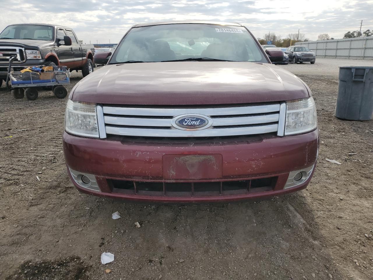 2008 Ford Taurus VIN 1FAHP24W68G144847 Copart auction photo, side damage thumbnail 5