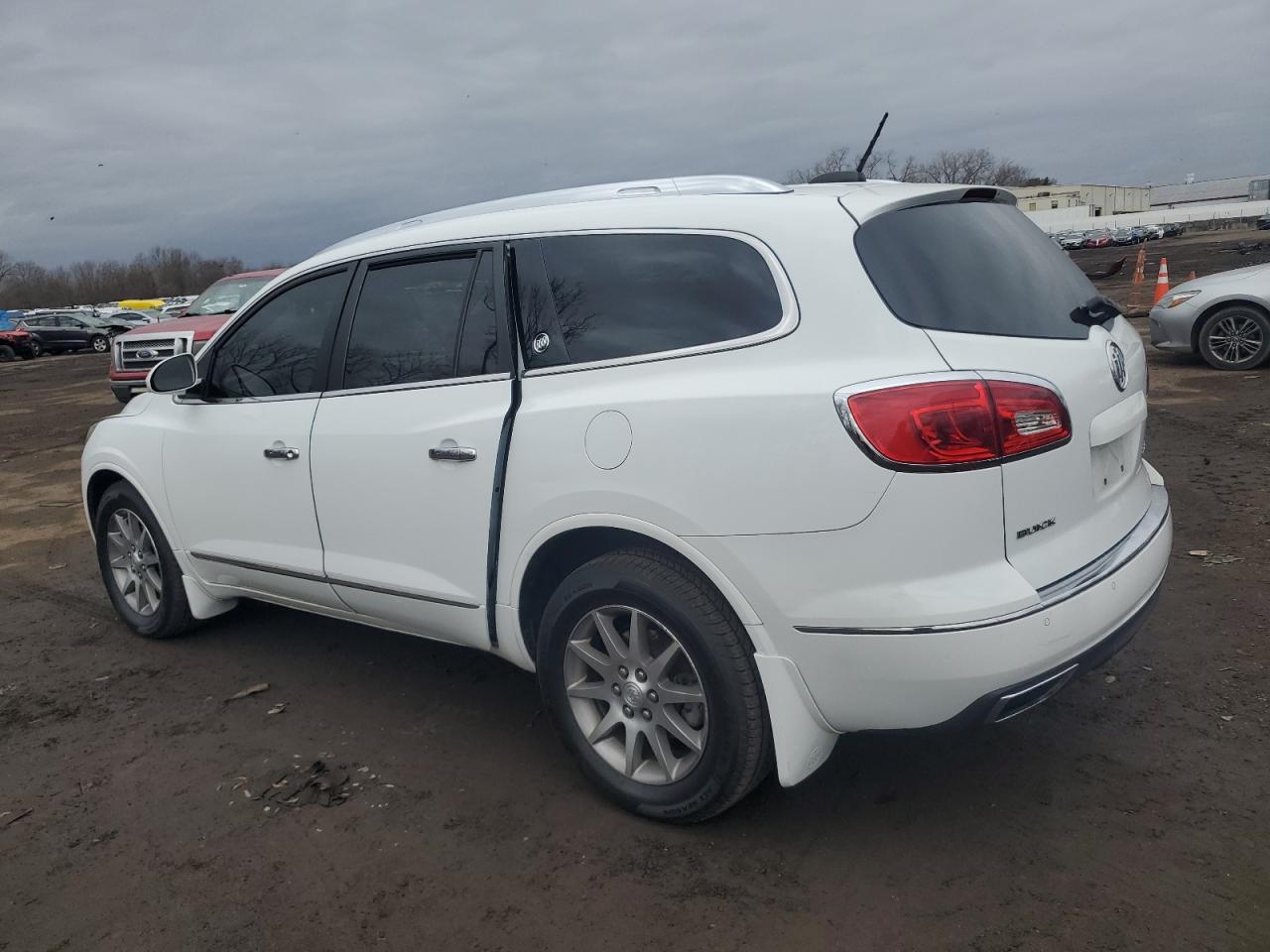 2016 Buick Enclave VIN 5GAKVBKD9GJ136400 Copart auction photo, front end / side damage thumbnail 2