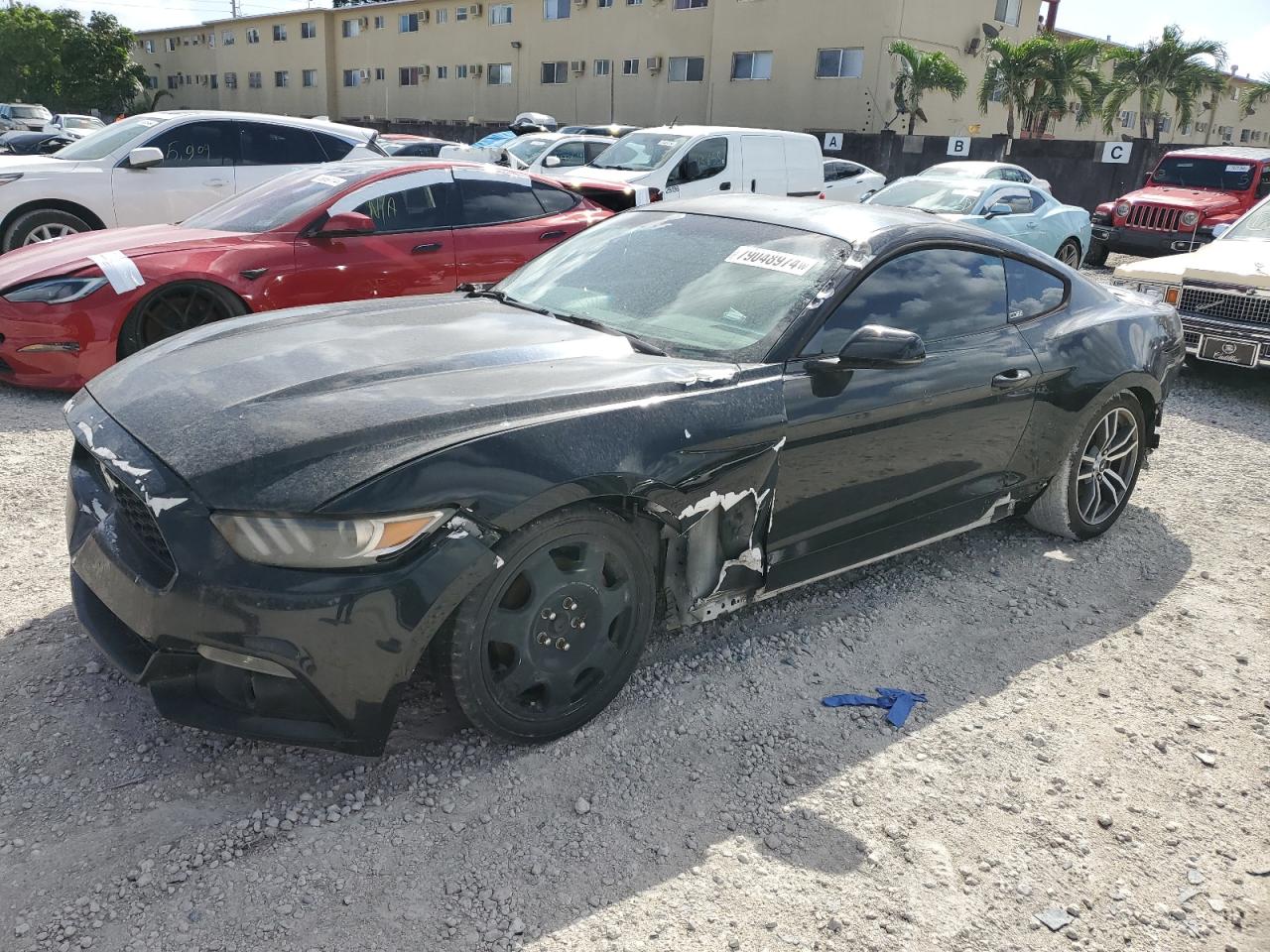 2017 Ford Mustang VIN 1FA6P8TH2H5205376