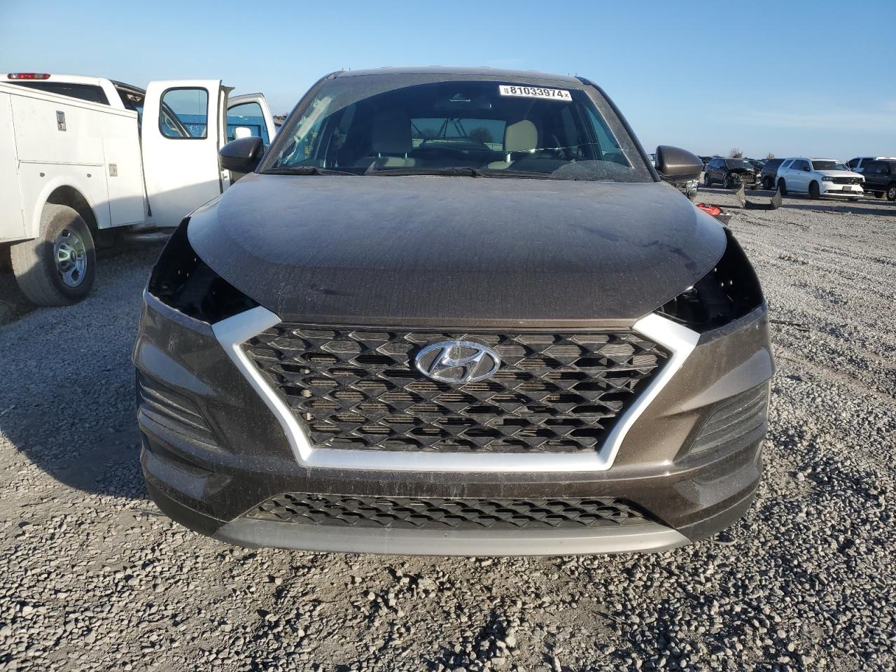 2020 Hyundai Tucson VIN KM8J33AL8LU159895 Copart auction photo, all over / hail damage thumbnail 5