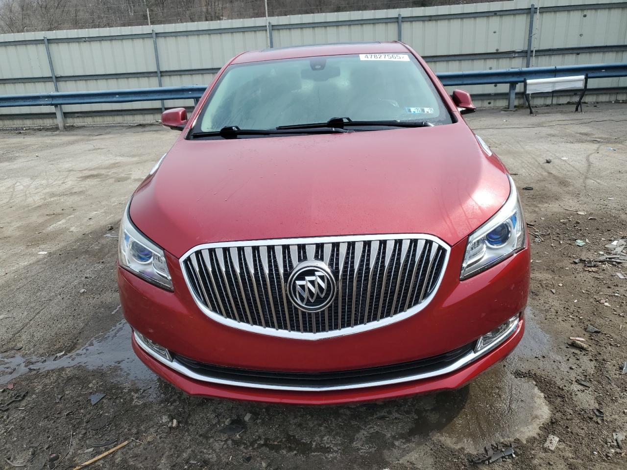 2014 Buick LaCrosse VIN 1G4GB5G32EF197369 Copart auction photo, rear end damage thumbnail 5