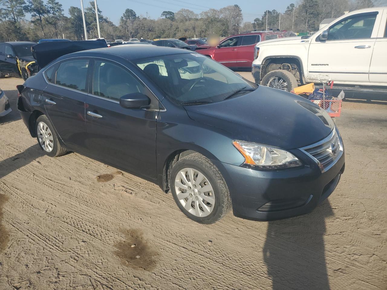 2014 Nissan Sentra VIN 3N1AB7AP93Y284568 Copart auction photo, rear end damage thumbnail 4