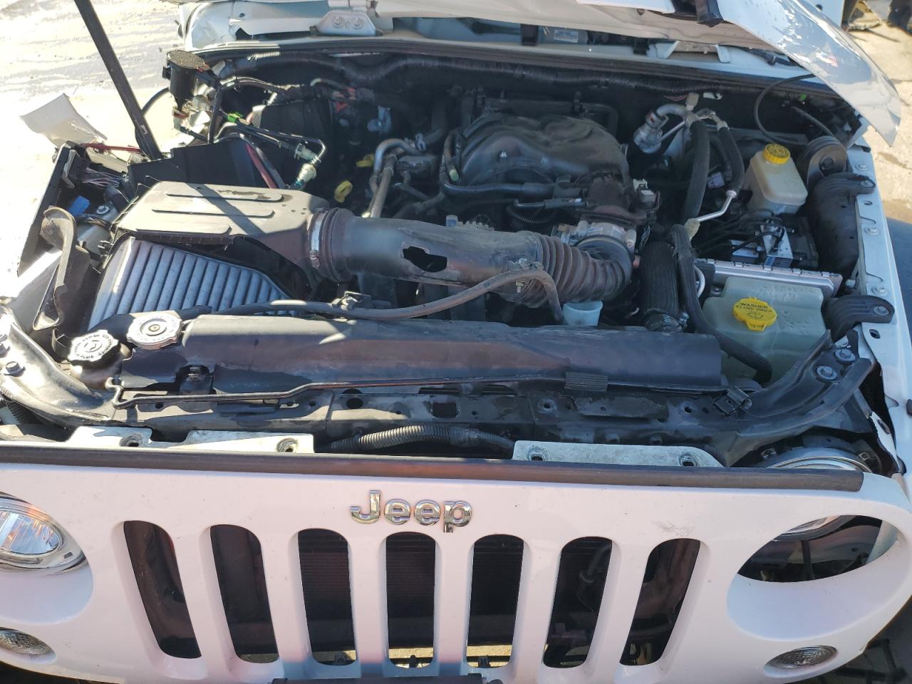 2017 Jeep Wrangler VIN 1C4BJWDG1HL521755 Copart auction photo, rollover damage thumbnail 12