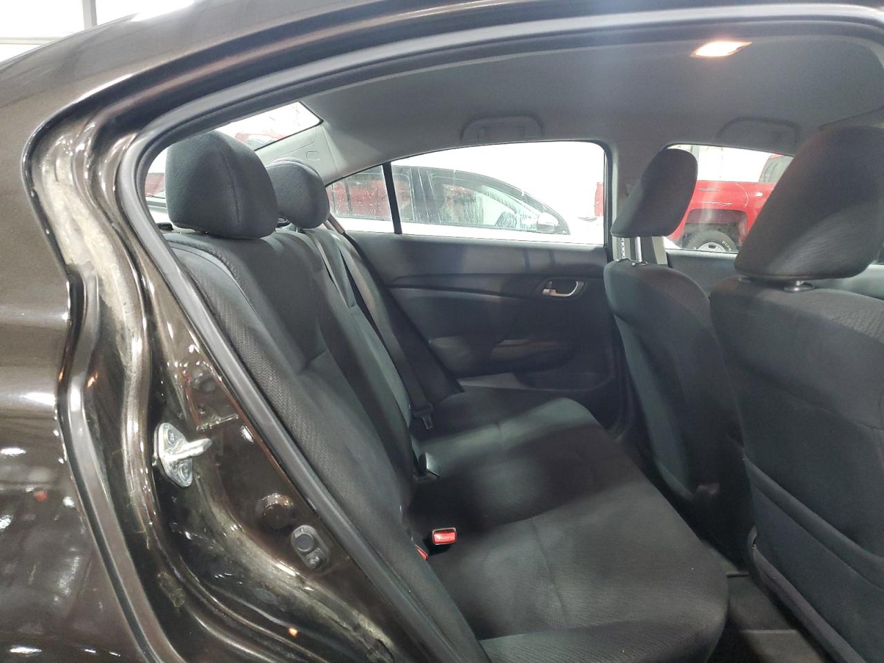 2013 Honda Civic VIN 19XFB2F59DE048175 Copart auction photo, front end / rear end damage thumbnail 10