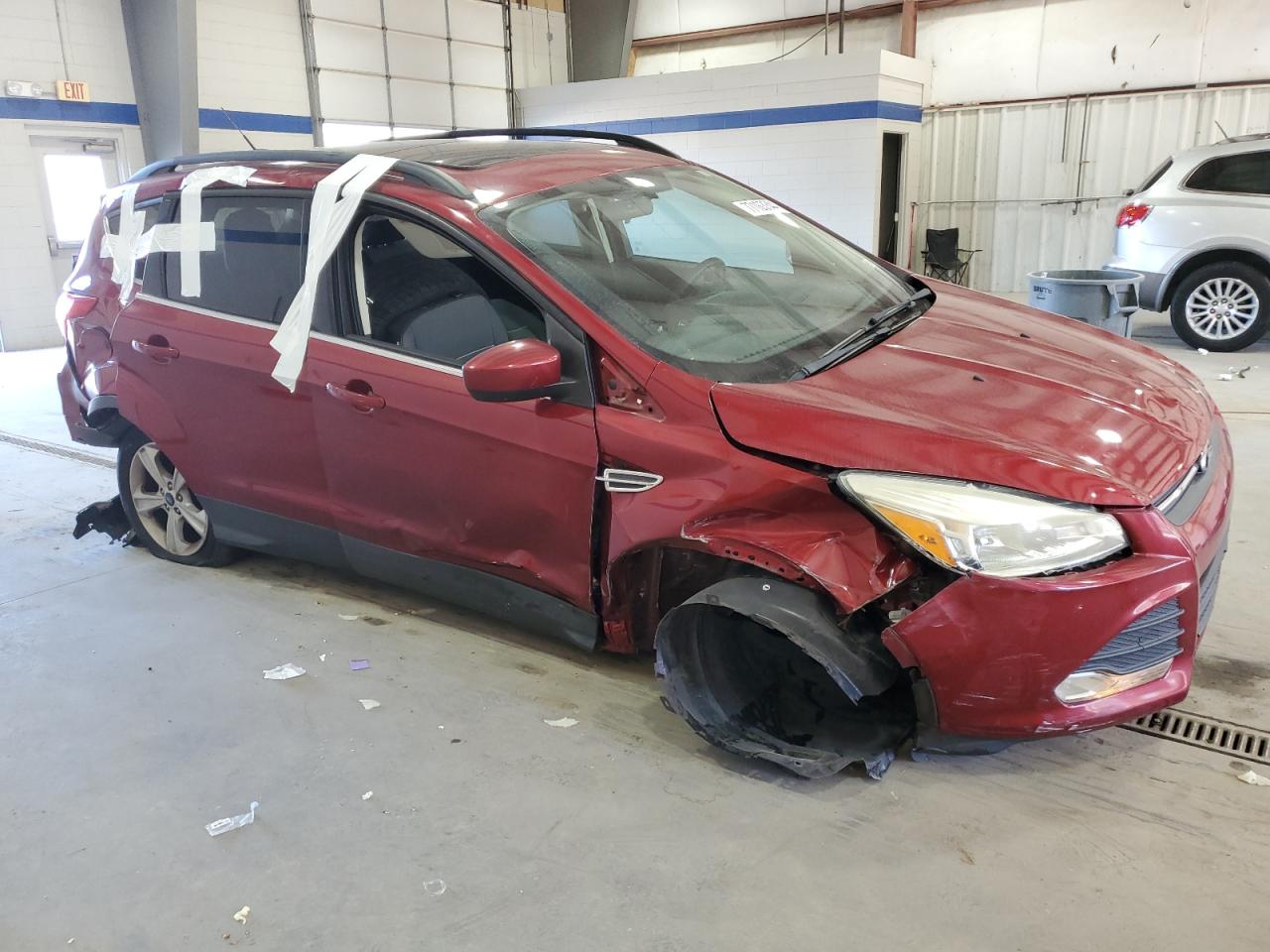 2015 Ford Escape VIN 1FMCU9GX6FUB54198 Copart auction photo, rear end damage thumbnail 4