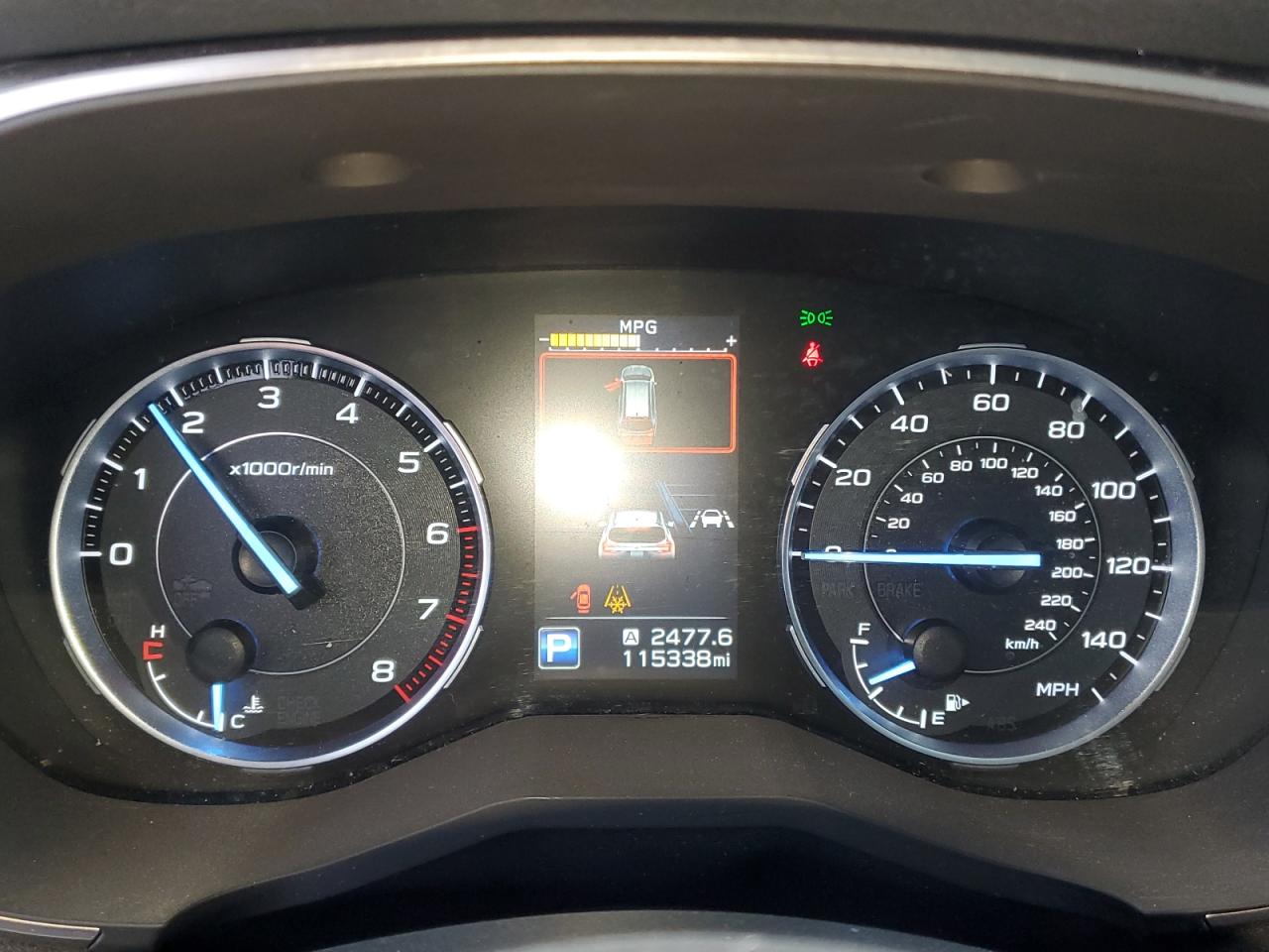 2019 Subaru Ascent VIN 4S4WMARD9K3444422 Copart auction photo, all over damage thumbnail 9