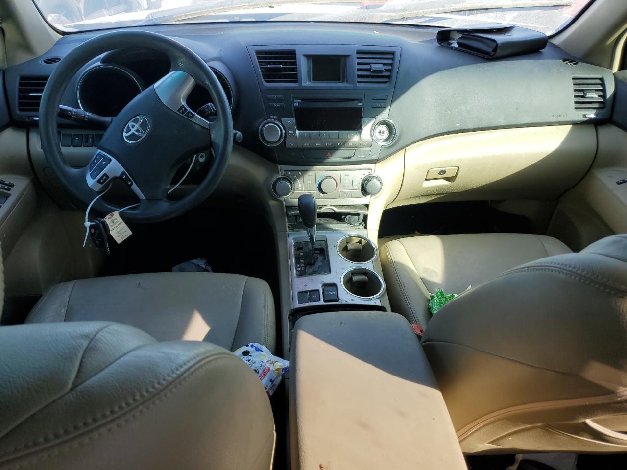 2012 Toyota Highlander VIN 5TDZK3EH8CS066380 Copart auction photo, all over damage thumbnail 8