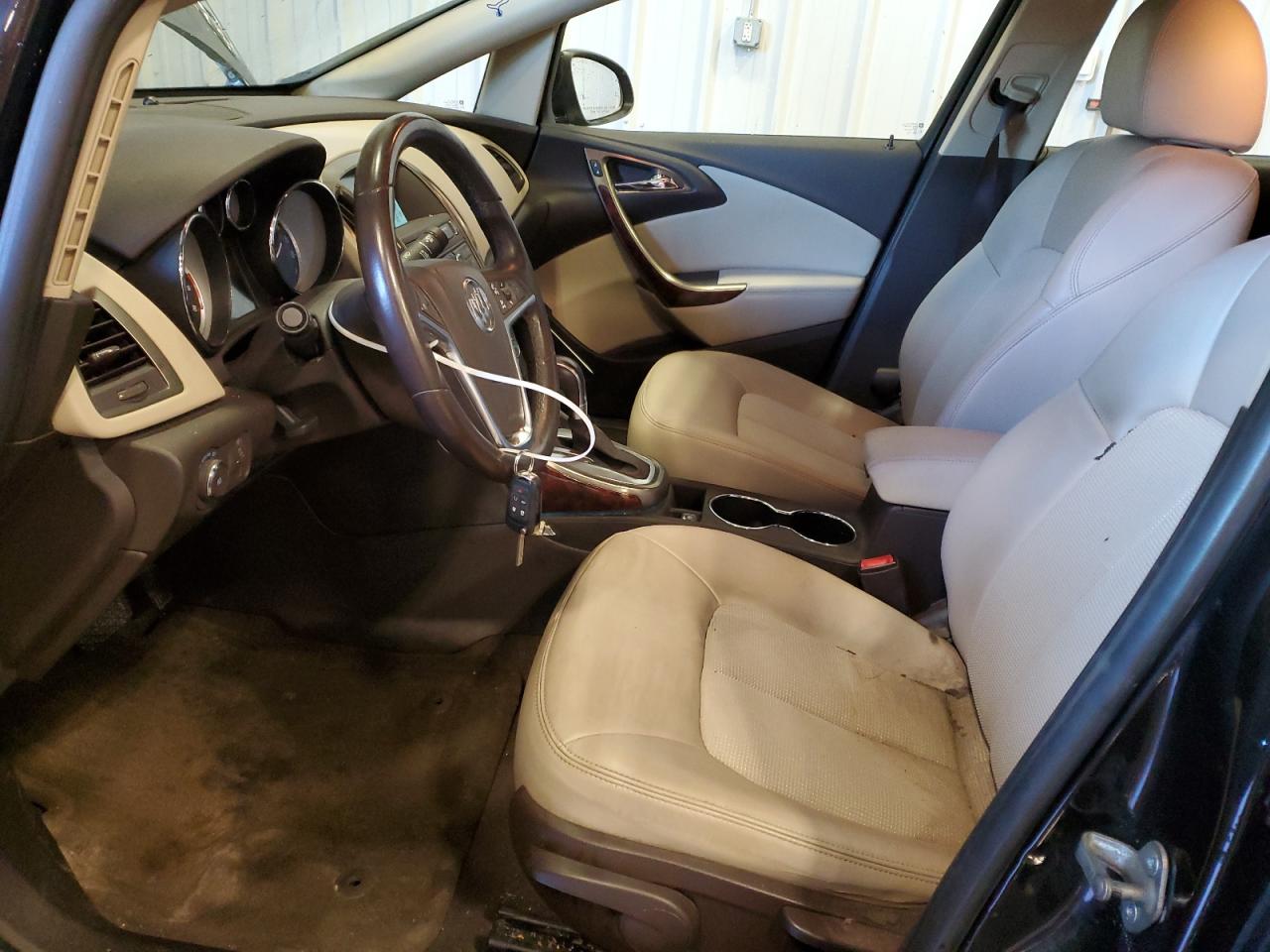 2014 Buick Verano VIN 1G4PP5SK4E4162568 Copart auction photo, front end / side damage thumbnail 7