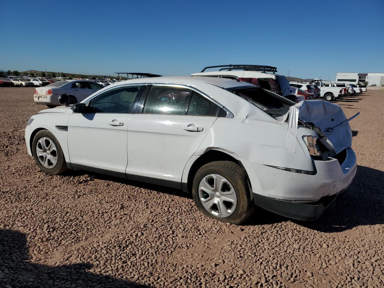 2015 Ford Taurus VIN 1FAHP2MK5FG149449 Copart auction photo, rear end damage thumbnail 2