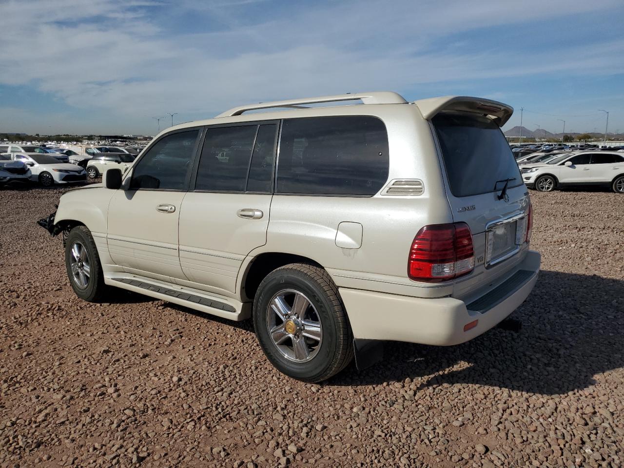2006 Lexus LX VIN JTJHT00W464013203 Copart auction photo, front end damage thumbnail 2